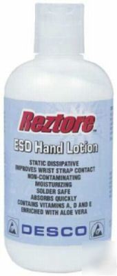 Desco 2 reztore esd hand lotion static dissipative 8OZ