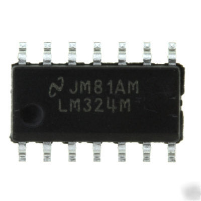 Ics chips: 5PCS LM324M SOP14 wide bandwidth quad op amp