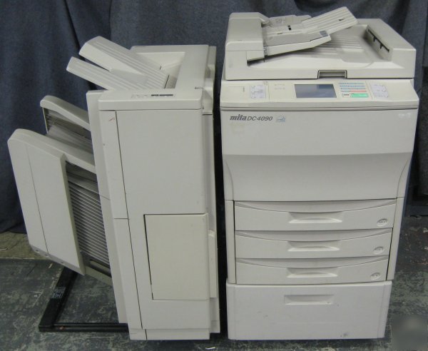 Kyocera mita dc-4090 digital copier w/ adf, duplexer