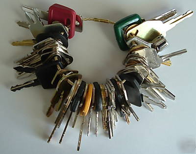 New 51 keys - grand ultimate heavy equipment key set- 