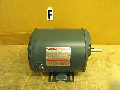 Wagner three phase electric motor 1/2 hp G56-49912-00