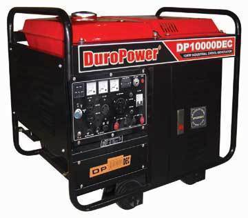 DUROPOWER10000W industrial diesel generators w e.start