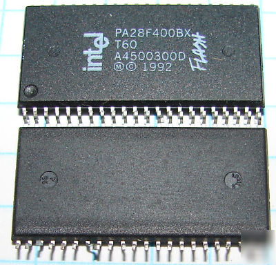 Intel 4-mbit boot block memory PA28F400BX-T60