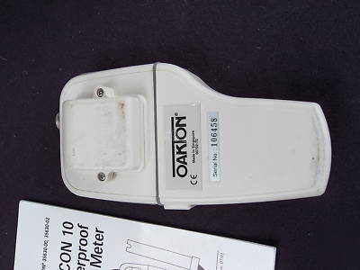 Oakton ph 10 meter conductivity temperature portable