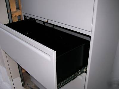 Haworth 5-drawer lateral file cabinet, atlanta