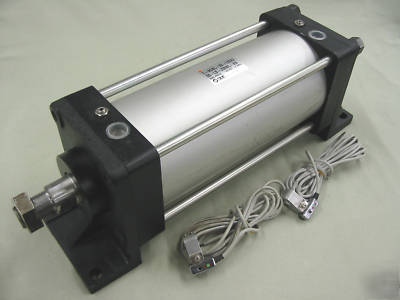 Air cylinder, tierod, 125MM bore x 200MM stroke