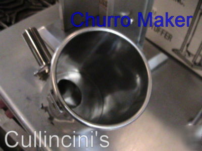 Churro maker 5 pound capacity stainless steel ucm-DL3