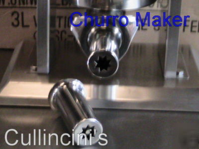 Churro maker 5 pound capacity stainless steel ucm-DL3