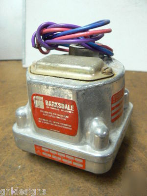 Barksdale D1H-A150 diaphragm pressure switch 