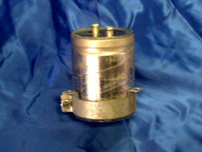 Ge 19000 mfd 40 vdc capacitor also good 12 volts dc car