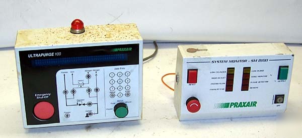 Lot 2 praxair/flopure gas system monitor UP100 SM8100