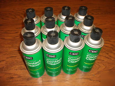 New - crc contact cleaner - case of (12) 15 oz. cans
