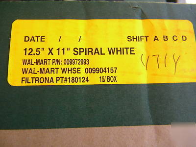 Spiral price sign holder retail display board box 15