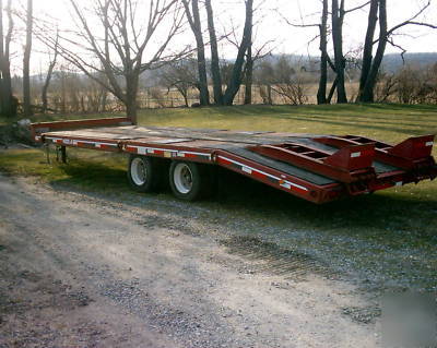 20 ton interstate 40DLA tag along trailer 2004 