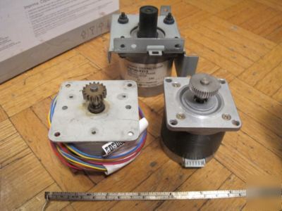 3 large different stepper motors, high quality, cnc