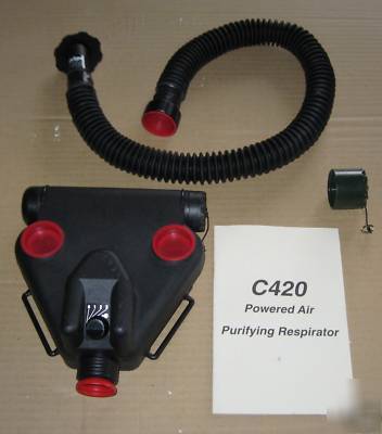 Micronel C420 3-speed powered respirator papr & tube