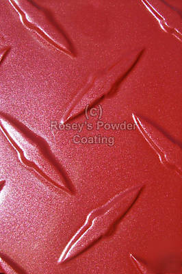 Red canyon 2 lb powder coating paint