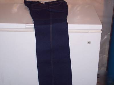 Red kap 34 waist flame retardant welders jeans pants