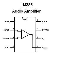 LM555 timer & LM386 audio amp smt ics kit (#2770)