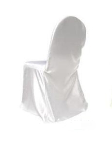 New 100 white satin banquet chair covers party wedding