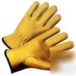 New deerskin gloves with keystone thumb work gloves