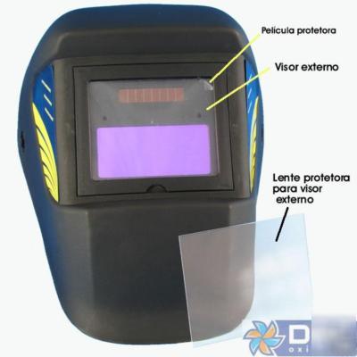 Replacement front lens covers - welding helmet - qty 3