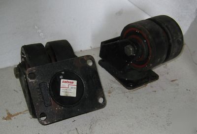 Casters, dual wheel 5