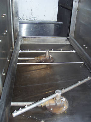 Dishwasher double 2 rack low temp chemical dish machine