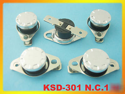 10 pcs KSD301 temperature switch thermostat 130Â°c n.c.