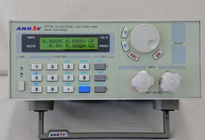 Array 3711A 300 watt 30 a programmable electronic load