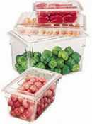 Cambro clear food box 12IN x 18IN x 9IN |6 ea|