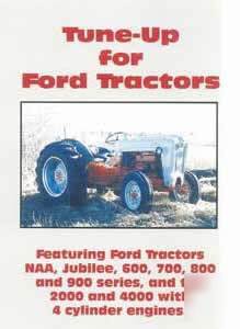 Ford naa jubilee 600 700 800 900 2 4 tractor tuneup dvd
