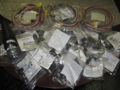 Misc. lot of tpc wire & cable connects, etc. 