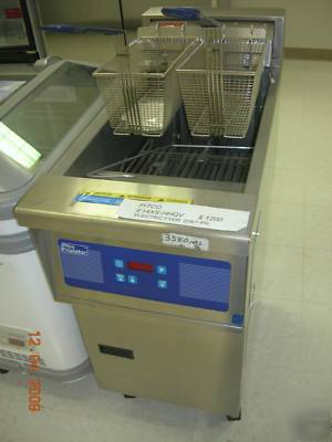 New stainless fryer pitco commercial 2 basket