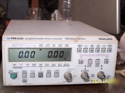 Philips PM6666 programmable counter/timer 120HZ - 1.3GZ