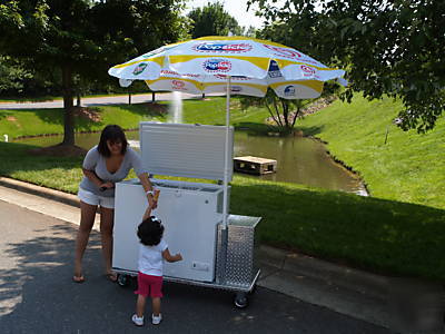 Push cart freezer and ice cream trucks and freezers