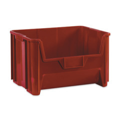 Shoplet select red giant stackable bins 15 14 x 19 78