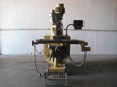 Tree knee manual / nc mill journeyman 200R with tooling