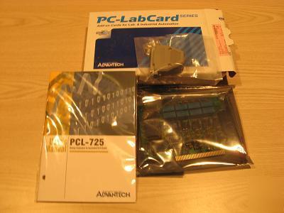 Advantech pcl-725 relay actuator isolated d/i card 