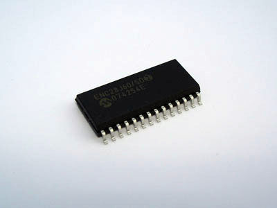 ENC28J60/so microchip spi ethernet controller