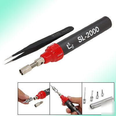 Gas 8 in 1 welding soldering iron torch kit hand tool