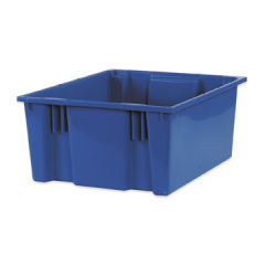 Shoplet select blue stack nest container 18 14 x 20 7