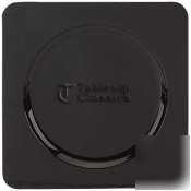 Tabletop black acrylic charger plate 12-1/2IN |2 dz|