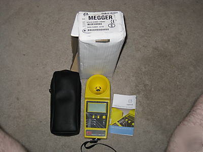 New megger avo biddle chm 2000 cable height meter almost 