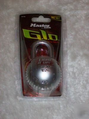 0362 glo padlock by master