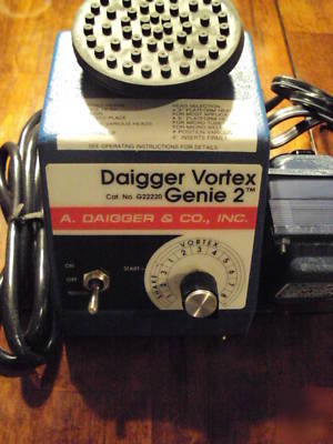 Daigger vortex genie 2 laboratory mixer