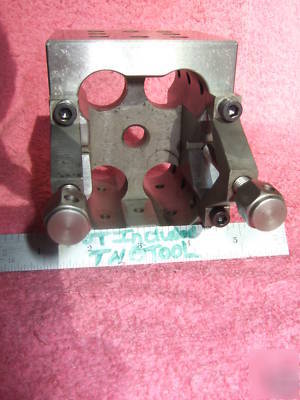 Grind cube clamps machinist/toolmaker, hardened 1/4X20 