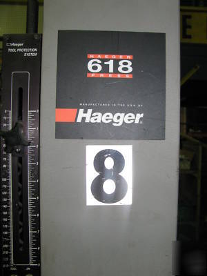 Haeger 618 hardware insertion press