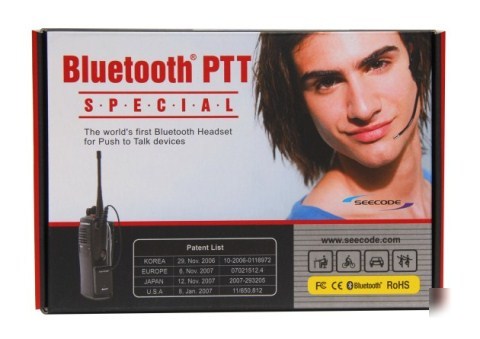 Deluxe 3-piece bluetooth headset kit - motorola DP3400