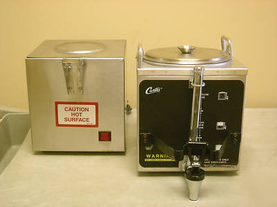Curtis coffee warmer with satellite